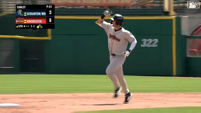 【朗報】ヤンキースの"大谷翔平二世"スペンサー・ジョーンズが1試合3本塁打www