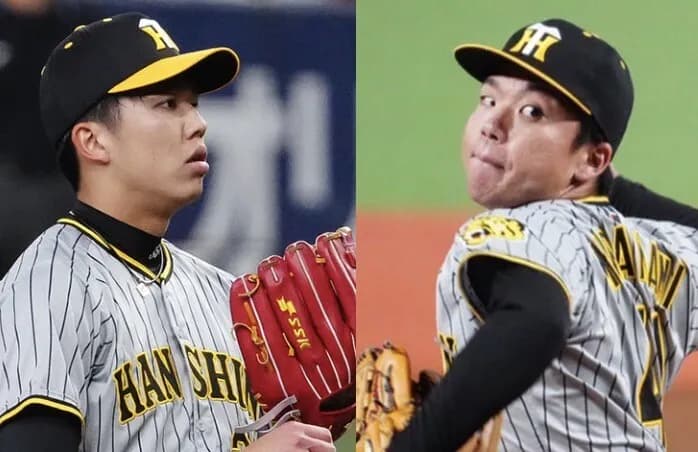 才木、村上←セーフ、高橋遥人←ヤバい、伊藤将司←ヤバい、デュプ←はよ帰ってこい、ネルソン←調整中