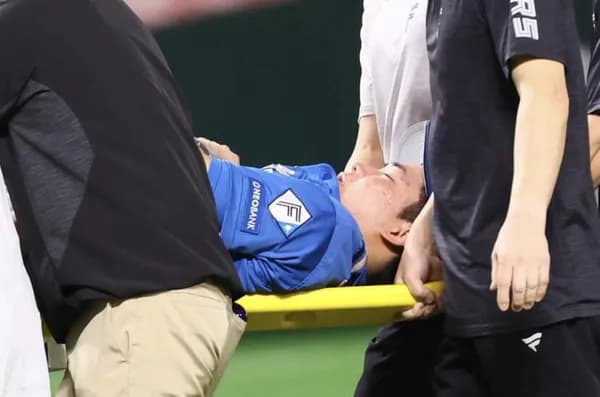 日ハム山縣は左大腿部挫創の診断　縫合処置を終えたと球団が発表