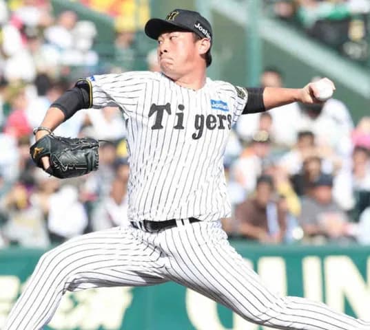 阪神・桐敷が3者連続三振　緊急登板も仕事果たす