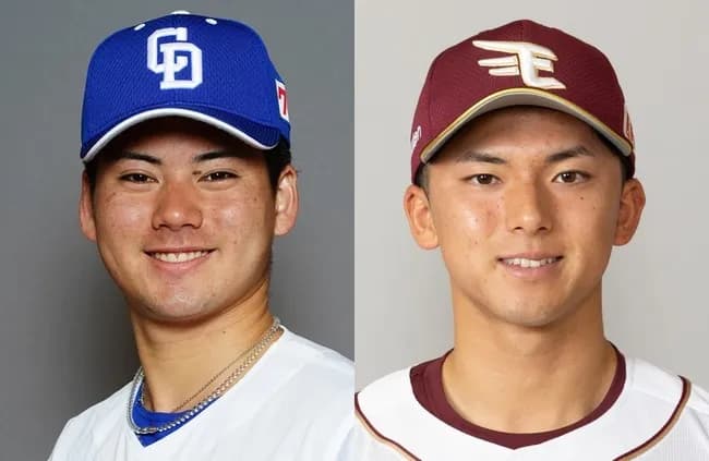 期待のルーキー、ドラゴンズ金丸とイーグルス宗山のプロ野球前半戦成績