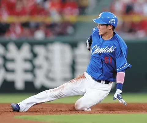 中日上林、途中交代の理由は「足がつったため」