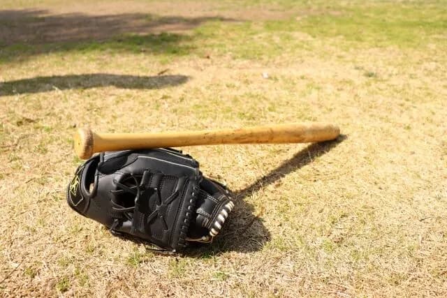 ギリギリ食べれる野球道具