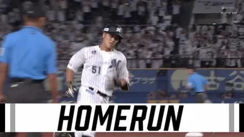 山口、第3号同点2ランホームランきたぁぁぁぁ！！ロッテすぐさま追いつく！！