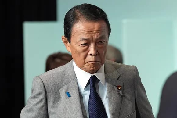 【笑撃】麻生太郎(84)「石破辞めろ！石破辞めろ！石破辞めろ！」