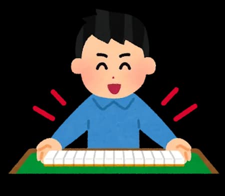 チー牛雀士「ﾁｰ…」ﾎﾞｿｯ　対局相手「ﾌﾞｯ…ｗ」　チー牛「ﾁｰ！ﾁｰ！」　相手「ﾌﾞﾊﾊｗ」