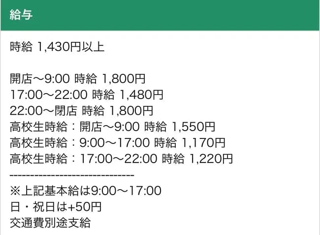 【朗報】東京のバイトの時給、限界突破