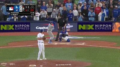 【WS第7戦】ドジャース、８回表にマンシーのソロホームランで再び１点差に詰め寄る！！！！！！！！！！！！！！！！！！！！！！