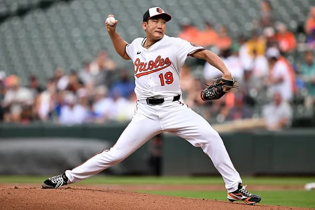 オリオールズ菅野、初回２失点でヤバそうだったけどなんだかんだ６回３失点にまとめて７勝目