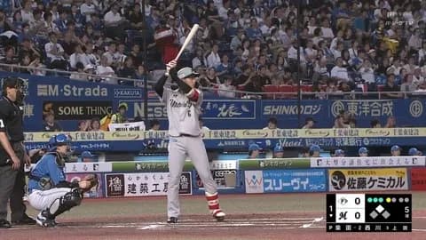 ロッテドラ1西川史礁 打率.293(304-89)  1本  OPS.719