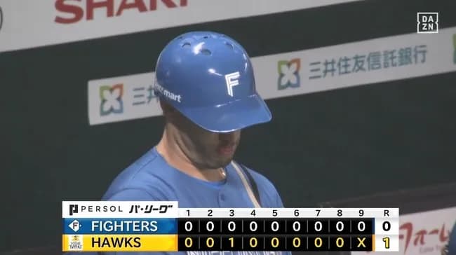 日本ハムが痛恨の完封負けで連敗　首位・ソフトバンクと３ゲーム差に広がる　打線がモイネロ相手に沈黙　熱投の伊藤を見殺し