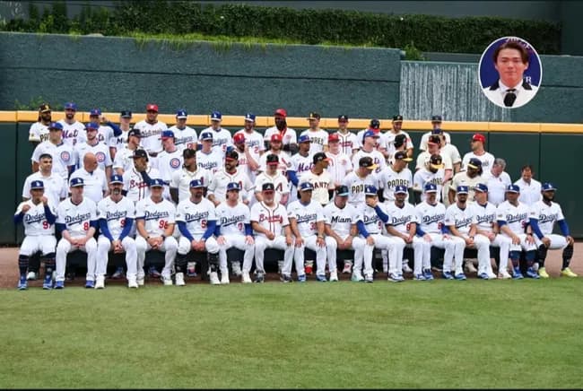 【画像】大谷翔平(193cm)、メジャーでは埋もれてしまうwwwwww