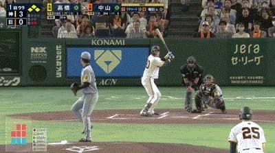 【巨人対阪神25回戦】巨人・中山礼都、阪神・髙橋遥人から第７号逆転満塁ホームラン！！！！！！！！！！！！！！！！！！！！！！！！