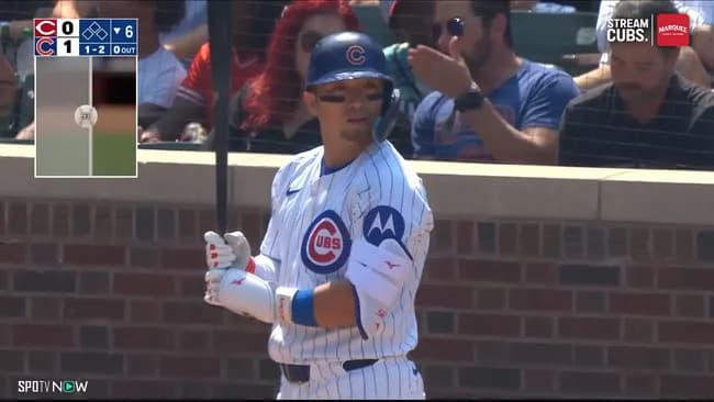 鈴木誠也 8月成績 .235 1本 6打点