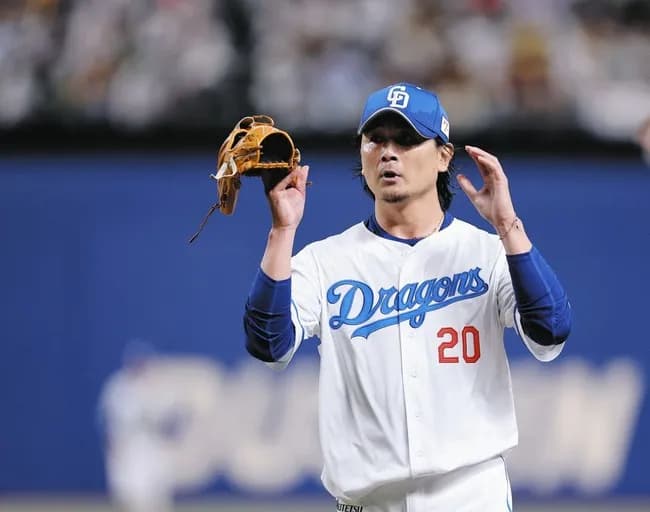 【謎】中日・涌井（39）、3年で『12勝22敗』なのに中日ファンから滅茶苦茶好かれてる