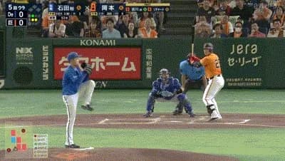 【巨人対DeNA20回戦】巨人・岡本和真、DeNA・石田裕太郎から二試合連続となる第１０号先制ソロホームラン！！！！！！！！！！！！！！！！！！！！！！