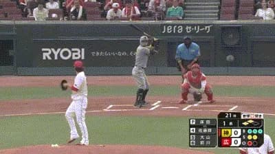 【広島対阪神13回戦】阪神、初回1アウト二三塁から佐藤輝明の2点タイムリーで先制！！！！！！！！！！！！