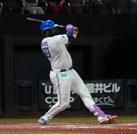 日本ハム・レイエスが2戦連発の23号　怪力で逆方向へ文句なしの一発