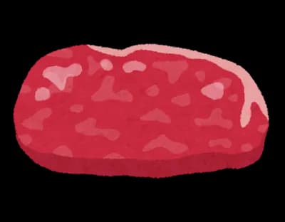 アメリカ産のステーキ焼いてるんだけど