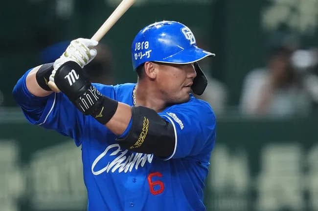 中日・中田翔が1軍わずか5日で抹消　再昇格後は3打席に立ち3の0…　前日は試合前練習も姿見せず