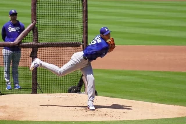 大谷翔平、ライブBPで3回6奪三振