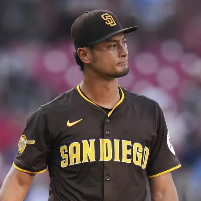 ダルビッシュ  防御率9.18 被打率.308 WHIP1.80 K/BB 1.14