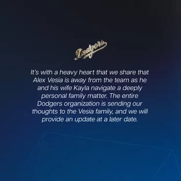 【MLB】ドジャースに激震！ 29歳中継ぎ左腕が「極めて個人的な家族の事情」でチームを離脱　球団発表「心が痛むお知らせ」