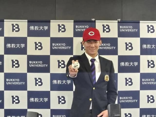 広島・ドラ5赤木晴哉、新井監督の印象は「年末年始に火を浴びている」