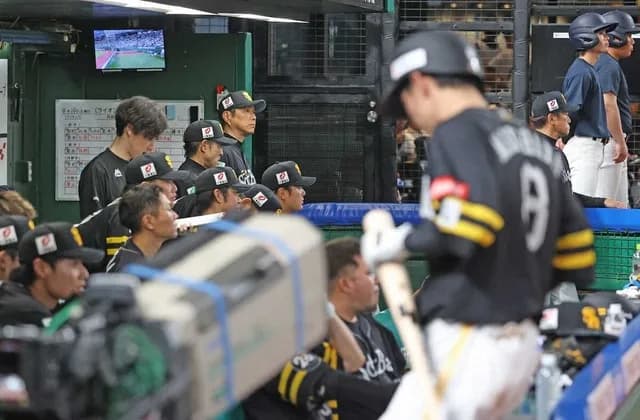 ソフトバンク、5連敗　怪我人続出で打線沈黙