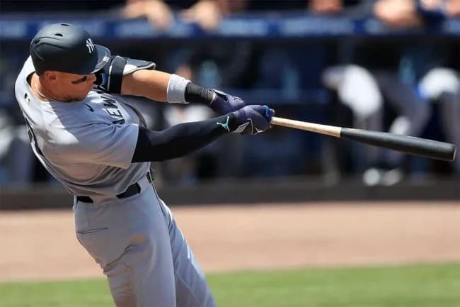 アーロン・ジャッジ　打率.411(MLB1位) 本塁打7本(MLB3位)  打点25(MLB1位) OPS1.231(MLB1位)