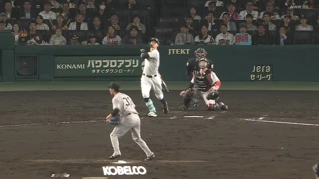 佐藤輝明、8号スリーラン！！！ センターフライかと思ったらグングン伸びるｗｗｗ