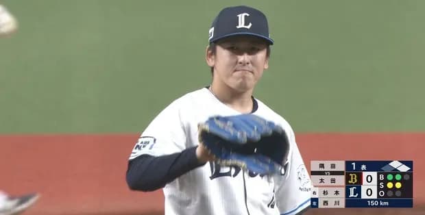 西武隅田、圧巻の26イニング連続無失点！
