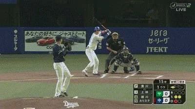 【中日対ヤクルト5回戦】ヤクルト・奥川、初回にワイルドピッチで失点…