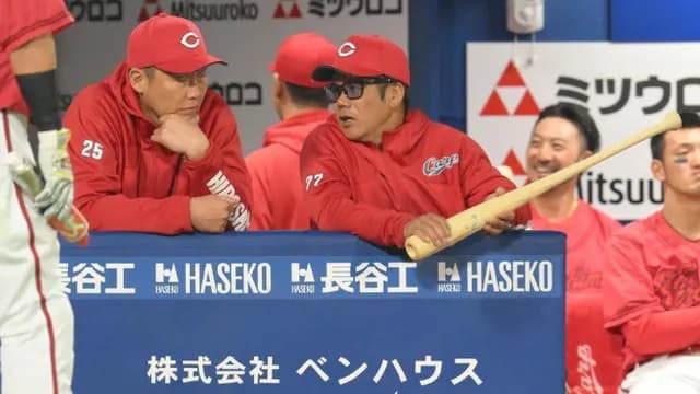 カープ、14日ぶり首位陥落。新井監督は森下＆末包を絶賛。堂林の痛恨エラーには触れず【監督談話】