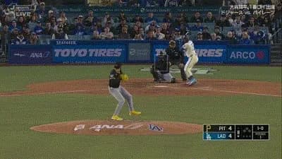 ドジャース　テオスカー・ヘルナンデス第7号勝ち越しソロホームラン！！！！！！！！！！！！！！！！