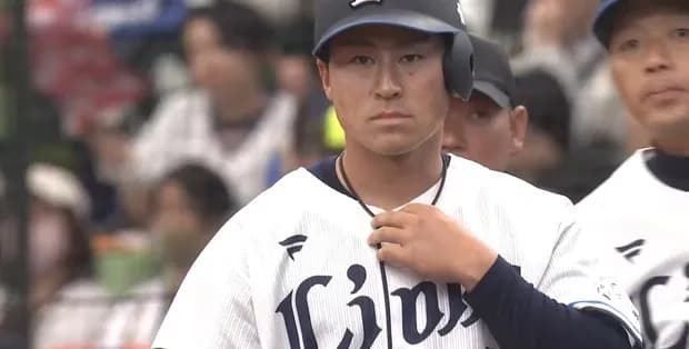 西武・渡部聖弥 .453(53-24) 0本 5打点 OPS.1.001 得点圏.600