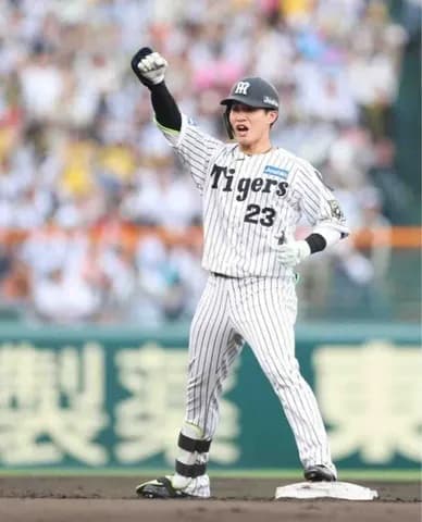 阪神　木浪が9回に意地の一打　9回無死代打でマルティネスから二塁打「役割は出ること」