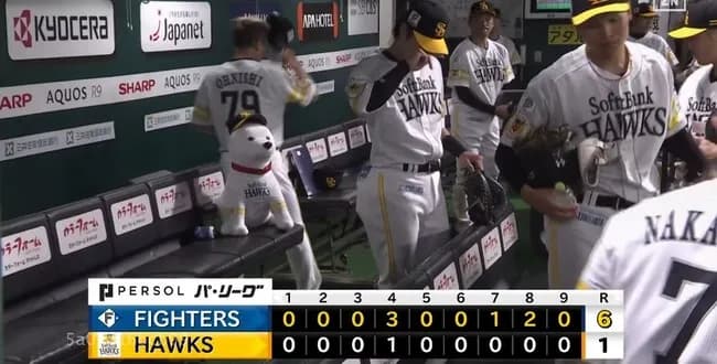 ソフトバンク4連敗で借金6　4月終了時の最下位は29年ぶり　今季本拠地2勝10敗1分け
