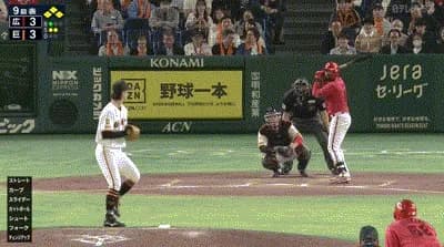 【巨人対広島6回戦】巨人・田中瑛斗、９回無死満塁のピンチを無失点で抑える！！！！！！！！！