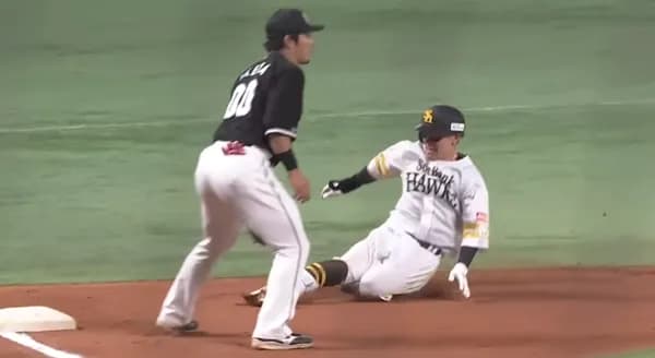 今日も3安打の牧原大成、7打席連続安打でストップするも3割打者に　さらに上の記録には本多コーチ