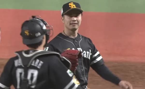 松本晴が今季初勝利！！コメントも一切の隙のない素晴らしいヒロイン　小久保監督も絶賛「今日はピッチャーよ」