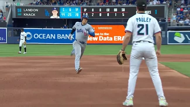 大谷翔平 .299 10本 15打点 10盗塁 出塁率.411 OPS1.031