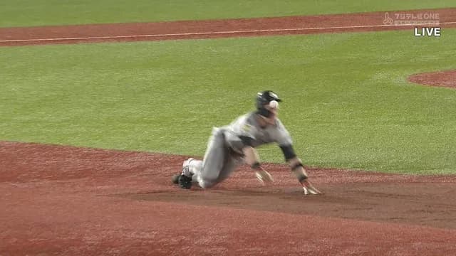 【珍プレー】 キャベッジ、ヘッドスライディングで守備妨害ｗｗｗｗ