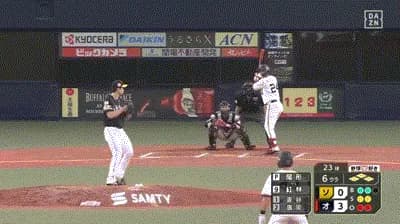 【オリックス対ソフトバンク7回戦】オリックス・紅林、６回裏２アウト満塁から走者一掃タイムリーツーベース！今日４打点！！！！！！！！！！