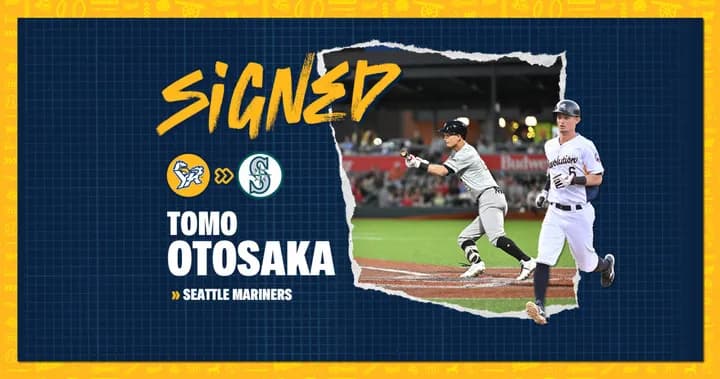 元DeNA乙坂智がマリナーズとマイナー契約 2021年戦力外から海外転々…藤浪と同僚に