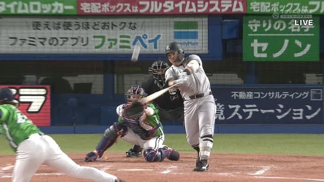 3軍から這い上がった浅野翔吾、今季初ヒットがホームラン(2年連続)