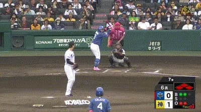 【悲報】中日ドラゴンズ、2アウト満塁、2ボールノーストライクの場面でボール球を打ちにいって終了