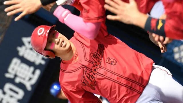 カープ小園海斗、DeNA東から1号ホームラン！待望の今季初アーチ＆猛打賞2打点