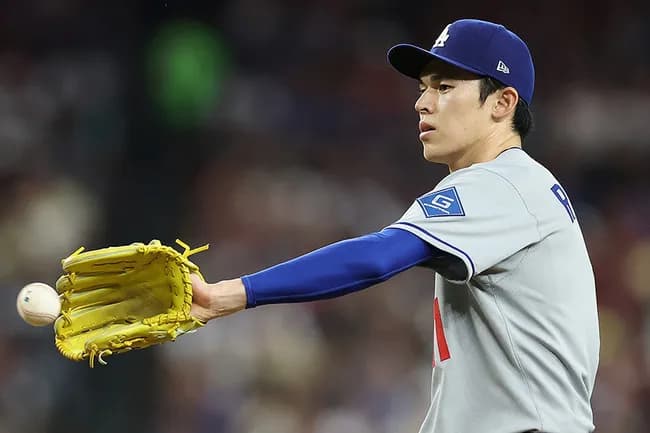 【悲報】佐々木朗希のストレート回転数がMLBでワースト３位