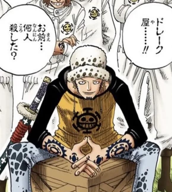 【悲報】トラファルガー・ローさん、登場シーンで盛大に失敗する